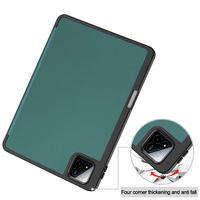 Pour Xiaomi Pad 7 Pro étui 11.2 pliant support arrière tablette couverture pour Xiaomi Pad 7 11.2 pouces étui avec porte-crayon