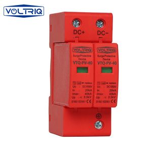 เครื่องป้องกันไฟกระชาก1000V 40KA 20KA DC SPD 2P DPS สำหรับอุตสาหกรรมพลังงานแสงอาทิตย์ - Product Image 6