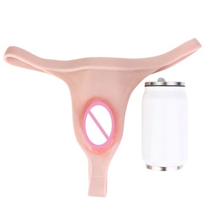 FAAK Silicone Realistic Underwear Soft Vagina Panty Sexy Thong Panties <b>for</b> Transgender Crossdresser Sex <b>Toys</b> <b>for</b> <b>Men</b> Gay Cosplay - Product Image 6