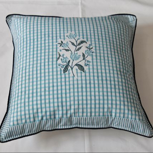 Hand Block Printed Cotton <b>Pillows</b> Size 18*18 inch Wholesale Popular Luxurious Decorative <b>Pillow</b> Covers Bulk Product - Product Image 1