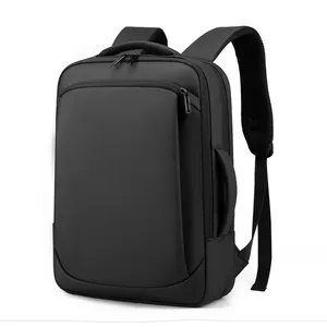 사용자 정의 로고 야외 하이킹 가방 남성과 여성의 어깨 레저 여행 배낭 USB와 인체 공학적 노트북 배낭