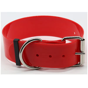 Top Vente 2 ''Large TPU Enduit Nylon <span class=keywords><strong>Pitbull</strong></span> Collier De Chien Matière Plastique Durable Solide Motif Dentelle Décoration Pet Laisses - Product Image 3