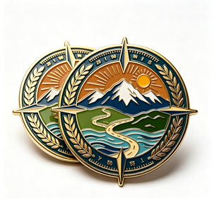 Pin de Metal Esmaltado para Coche, Insignia Vintage con Logotipo de Automóvil, Souvenir para Entusiastas - Product Image 4