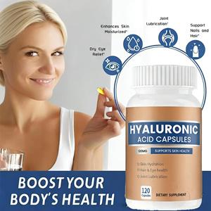 Complément Alimentaire de Collagène <span class=keywords><strong>Marin</strong></span> avec Acide Hyaluronique en Comprimés pour l'Éclat de la <span class=keywords><strong>Peau</strong></span>, l'Hydratation, l'Anti-Âge <span class=keywords><strong>et</strong></span> le Soutien Articulaire - Product Image 3