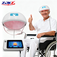 Casque de thérapie photobiomodulatoire infrarouge haute performance 810 nm pour la maladie de Parkinson, la démence, les migraines, l'autisme, l'anxiété, l'AVC