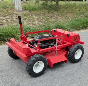 Electric Self-Propelled 4-Stroke <strong>Lawn</strong> <strong>Mower</strong> DIY Cordless Remote Control Lawnmower for Home Use - Product Image 1