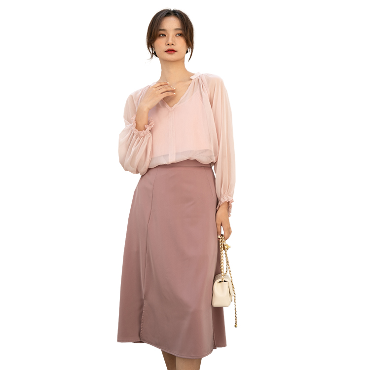 2021 Itonia New Design Spring Fashion Chiffon Breastfeeding Mommy Shirt