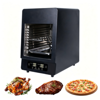 Machine à steak multifonctionnelle JingXin pour l'extérieur, en acier inoxydable 304, alimentée par courant électrique, gril à steak électrique domestique, four électrique