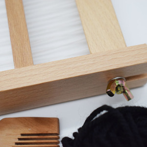 Gioco Creativo Fai-da-Te per Bambini, Telaio Simulato per Tessitura, Giocattolo in Legno - Product Image 5