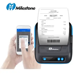 MHT- P29L portable bluetooth mini sticker printer 2 in 1 label and receipt bluetooth small printer