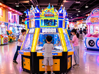 LECHUANG Nouveau Distributeur de Jetons et de Billets en Métal, Plastique et Acrylique pour Jeux d'Arcade, Équipement de Jeu à Prix, Alimentation 110/220V, Version Anglaise