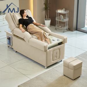 Modern Head <span class=keywords><strong>Spa</strong></span> <span class=keywords><strong>Foot</strong></span> <span class=keywords><strong>Bath</strong></span> Back Lift Cama de champú de masaje reclinable eléctrico - Product Image 2