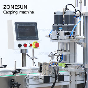 ZONESUN ZS-XG16 Bouchon De Pompe Automatique Bouteille en Plastique Machines De Capsulage Pour Des Bouteilles D'animal Familier - Product Image 4