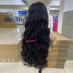 Parrucche di Lusso in Capelli Umani Vietnamiti Grezzi a Tiraggio Doppio con Onde Morbide, Lace Front Senza Colla Pronte da Indossare per Donne Nere - Product Image 2
