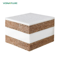 Matelas hybride moderne en fibre de coco pour appartement, maison, chambre à coucher, rafraîchissant, réversible, épaisseur 15 cm, respirant, confortable, nuits paisibles