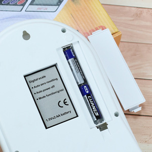 Hochwertige Küchen waage Elektronische Waage 5KG/10KG Genaue <span class=keywords><strong>1</strong></span> gramm hochpräzise Lebensmittel waage - Product Image 4