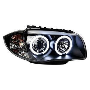 Faro LED para <span class=keywords><strong>BMW</strong></span> E87 <span class=keywords><strong>2004</strong></span>-2011, <span class=keywords><strong>120i</strong></span> 118i, DRL, Señal de Giro, Luz Alta, Ojo de Ángel, Accesorios para Auto - Product Image 3