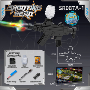 PJT Mini AR15 Plástico ABS Electrónico para Modelo Goat Empire Arma Miniatura 50-100fps - Product Image 6