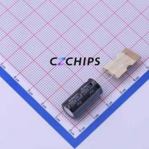 Condensador Electrolítico de Aluminio de Orificio Pasante 250PK33MEFCT810X20, Orificio Pasante, D10xL20mm 33uF 20% 250V 205mA-120Hz - Product Image 1