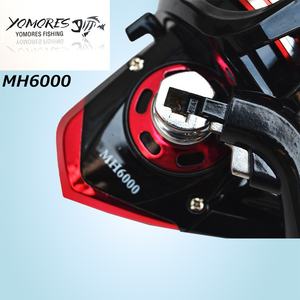 MH5000 MH6000 Trolling suministros de equipo de pesca carrete giratorio carrete de Metal Gap-Free <span class=keywords><strong>Rock</strong></span> Sea caña de pescar hecha de aluminio - Product Image 4