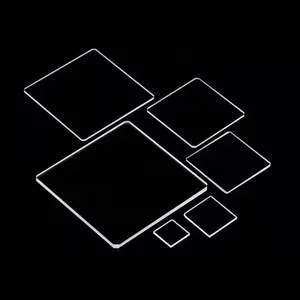 Glass Quartz Factory Custom UV JGS1 Fused Silica Clear Quartz Glass Sheet