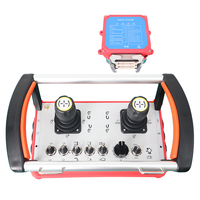 Terminal de commande sans fil pour variateur de fréquence industriel 24V avec deux joysticks à 3 axes pour machines de construction complexes