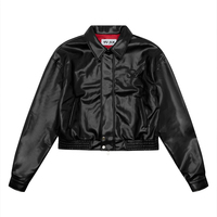 Haute qualité personnalisé hommes Chenille patchs broderie peau de vache varsité veste imperméable élégant Bomber lettre motif