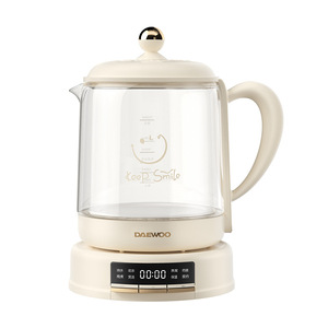 Health Pot Glass Liner 1-1.5L Heat Resistant With Lid <b>Tea</b> <b>Maker</b> For Home Office - Product Image 3