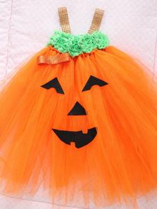 Vestire il Costume adorabile bambino <span class=keywords><strong>zucca</strong></span> Costume vestire le ragazze del bambino Halloween festa tema Tutu abito per 6-18 mesi - Product Image 2