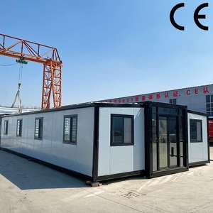 Casa contenedor plegable prefabricada de 20 pies, casa contenedor extensible para casa de Villa NG - Product Image 5