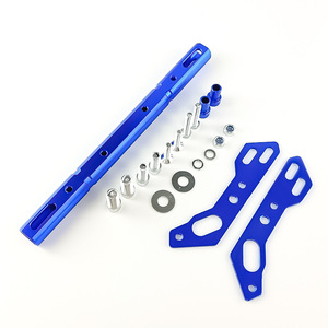 Barra estabilizadora Qiangye de 6 pulgadas en azul, piezas de modificación universales para accesorios de manillar de motocicleta eléctrica - Product Image 1