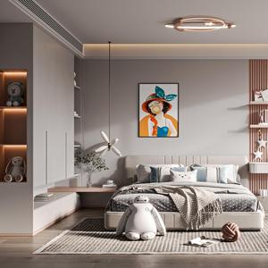 <span class=keywords><strong>Disegni</strong></span> murali moderni a due piani della camera dei bambini del gemello del ragazzo per la camera da letto dell'hotel o la Villa mobili eleganti della camera da letto - Product Image 6