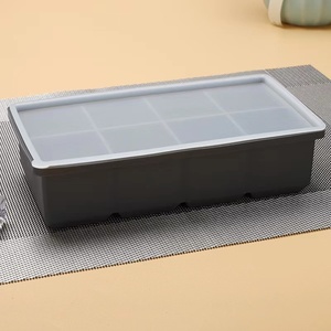 BPA miễn phí <span class=keywords><strong>6pcs</strong></span> Silicone <span class=keywords><strong>Ice</strong></span> Cube khuôn khay dễ dàng-phát hành với nắp Stackable Sphere <span class=keywords><strong>Ice</strong></span> ball <span class=keywords><strong>maker</strong></span> với bìa dùng một lần tính năng - Product Image 6