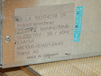 6BK10000DA010AA0 6BK1000-0DA01-0AA0 Ordinateur industriel IPC, PC de panneau, pièce de rechange pour contrôle d'automatisation