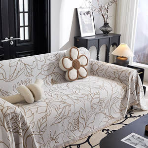 Chenille réversible canapé couverture tissu tissu polyvalent couverture couverture <span class=keywords><strong>chat</strong></span>-anti-rayures - Product Image 1