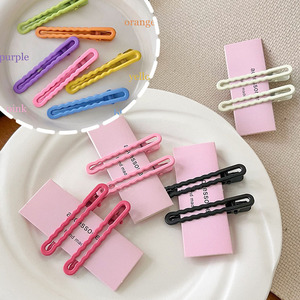 Accesorios para el cabello de estilo nuevo de Dongdaemun de Corea del Sur, pinza lateral rosa exquisita para niña, pinza de pico de pato, accesorios de joyería - Product Image 2