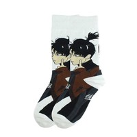 Impression personnalisée Jacquard vente en gros de chaussettes de haute qualité en coton coloré Festival fou drôle hommes chaussettes d'équipage