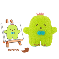 Peluche personnalisée mignonne avec rembourrage en peluche super douce et coton PP, service ODM pour les fêtes