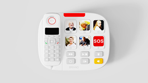 โทรศัพท์ไร้สาย DECT ดีไซน์สวยงาม นวัตกรรมทันสมัย พร้อมฟังก์ชัน TAM เหมาะสำหรับผู้สูงอายุ - Product Image 2
