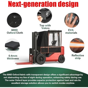 China High Quality <b>Electric</b> Forklifts 3 Ton 3.5 Ton Warehouse Forklift Truck for Sale Portable Forklift - Product Image 4