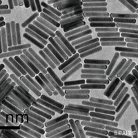 Nanorodules d'or liquides (Au) de qualité réagente, solubles dans l'eau, 610 nm, 10 ml, plusieurs tailles disponibles, pour la recherche en laboratoire et la bio-ingénierie