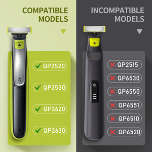 Kit de Repuesto de Peines Guía Ajustables de 14 Longitudes para <span class=keywords><strong>Afeitadora</strong></span> Eléctrica <span class=keywords><strong>Philips</strong></span> <span class=keywords><strong>OneBlade</strong></span> QP2520 QP2530 QP2630 - Product Image 2