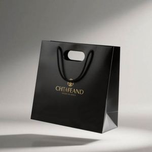 Sac en coton et carton à fermeture magique pour verres à vin, chaussettes, bougies, cosmétiques, vêtements, artisanat, shopping et expositions - Product Image 1