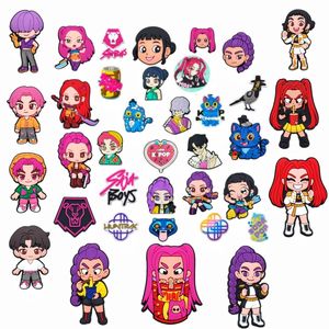 Groothandel Nieuwe Aanwinst K-POP Demon Hunter Karakter Charms Clog Decoratie Kinderschoen Decoratie PVC Schoenen <span class=keywords><strong>Charm</strong></span> - Product Image 1