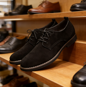 รองเท้าหนังผู้ชายสไตล์อังกฤษ สำหรับธุรกิจและลำลอง - Product Image 2