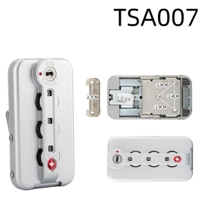 ตัวล็อคกระเป๋าเดินทางแบบวินเทจสุดหรู วัสดุ ABS รุ่น TSA006 <span class=keywords><strong>TSA007</strong></span> อุปกรณ์เสริมสำหรับกระเป๋าเดินทาง ใช้แทนกุญแจล็อค Rimowan TSA - Product Image 4