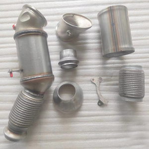 Pieza de repuesto personalizada de fábrica Euro3/4/5/6 tubos de escape de acero inoxidable escape de coche para convertidor catalítico BMW B48 - Product Image 3