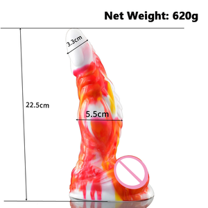 FAAK gros réaliste monstre coq pénis artificiel 22.5 cm énorme gode en Silicone hommes pénis pour <span class=keywords><strong>femme</strong></span> Masturbation féminine - Product Image 6