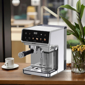Potente Cafetera Espresso, Cappuccino y Latte con 3 Opciones de Temperatura, Pantalla LED de Tiempo de Funcionamiento - Product Image 1