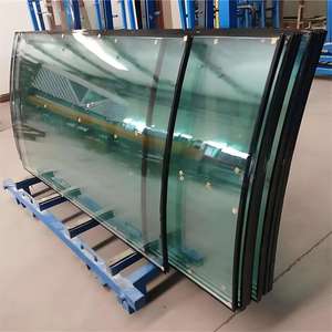 Low E Double Glazed Insulated Glass 5+12A+5mm Tempered Hollow Glass Unit IGU for Industrial Curtain Wall Windows Energy Saving - Product Image 1